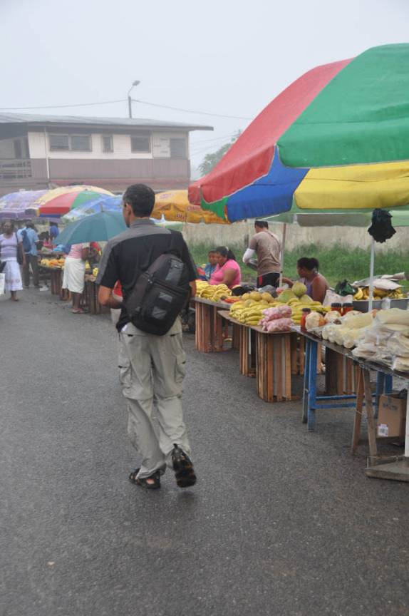 Passeando na feira de Saint Laurent, na Guiana Francesa